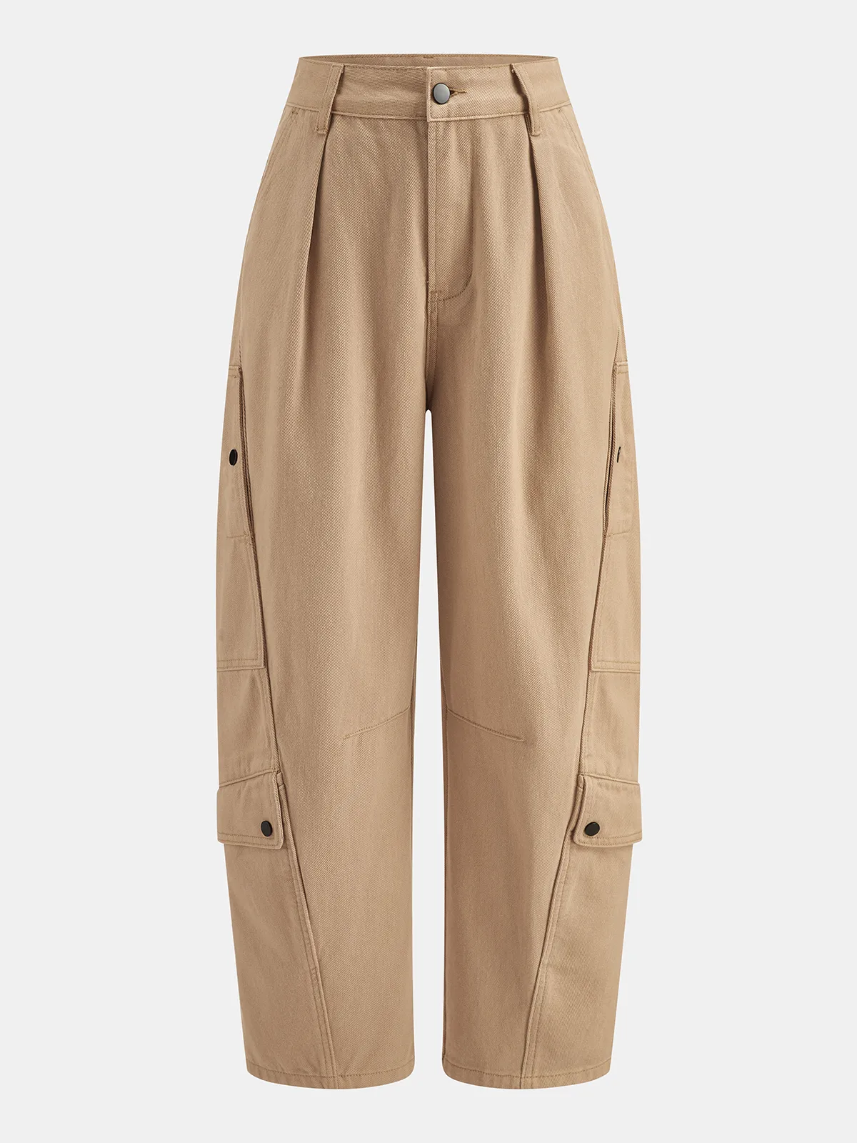Barrel‑Fit Multi‑Pocket Cargo Jeans sold by COMMENSE product image thumbnail 2