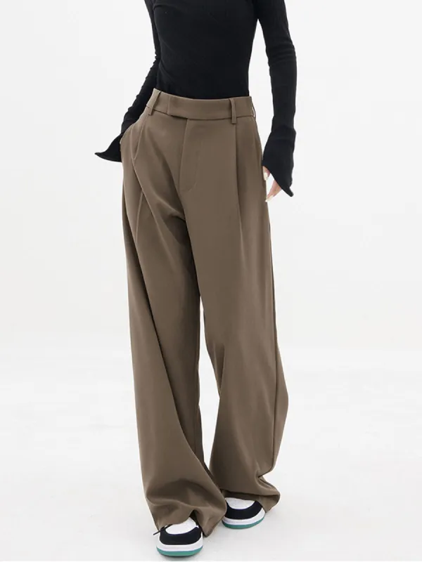 Leisure Flowy Baggy Wide Leg Pants made by COMMENSE