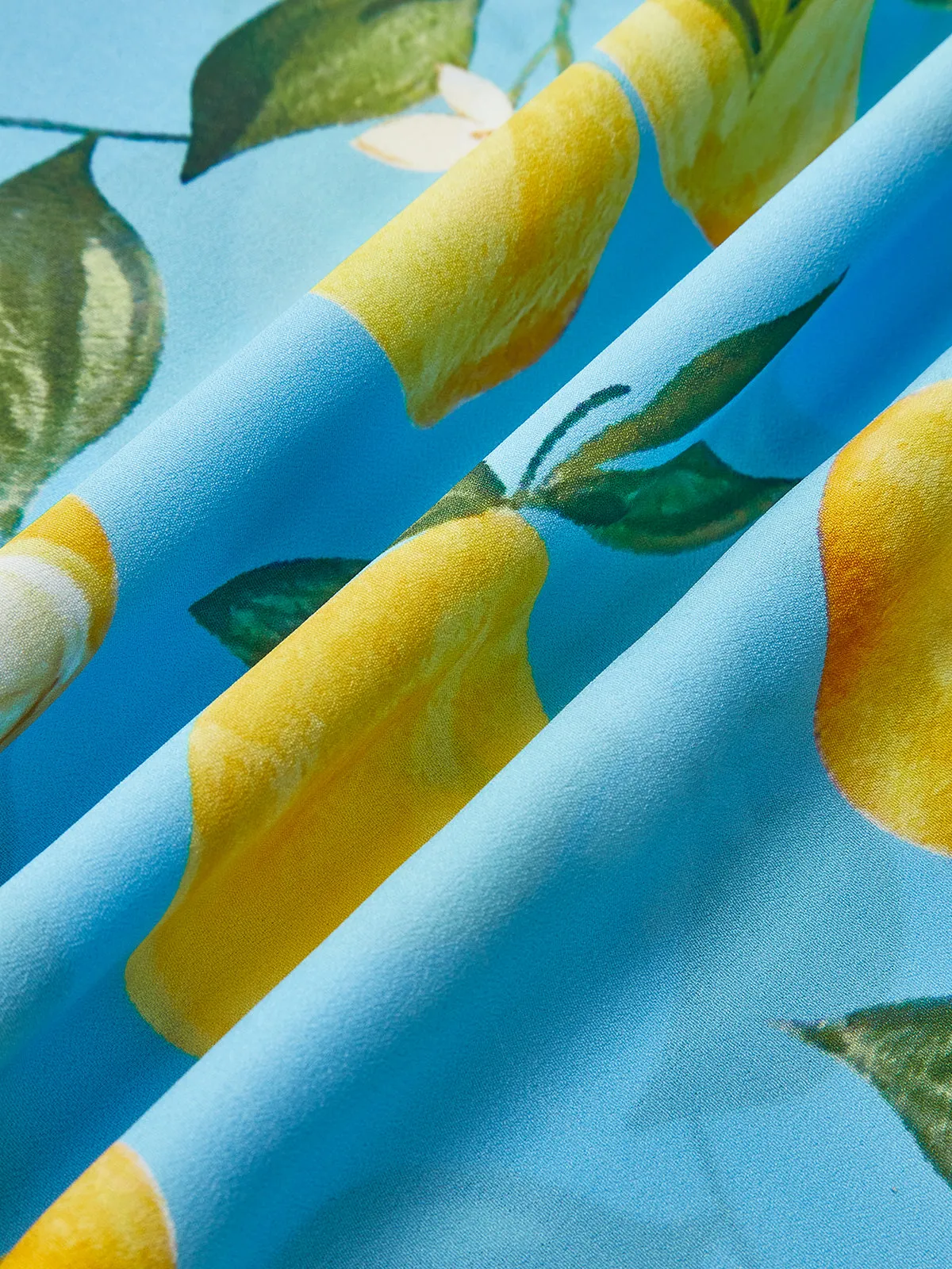 Lemon Printed Cami Long Dress sold by COMMENSE product image thumbnail 4