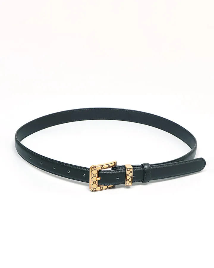 Golden Square Buckle Belt sold by COMMENSE product image thumbnail 3