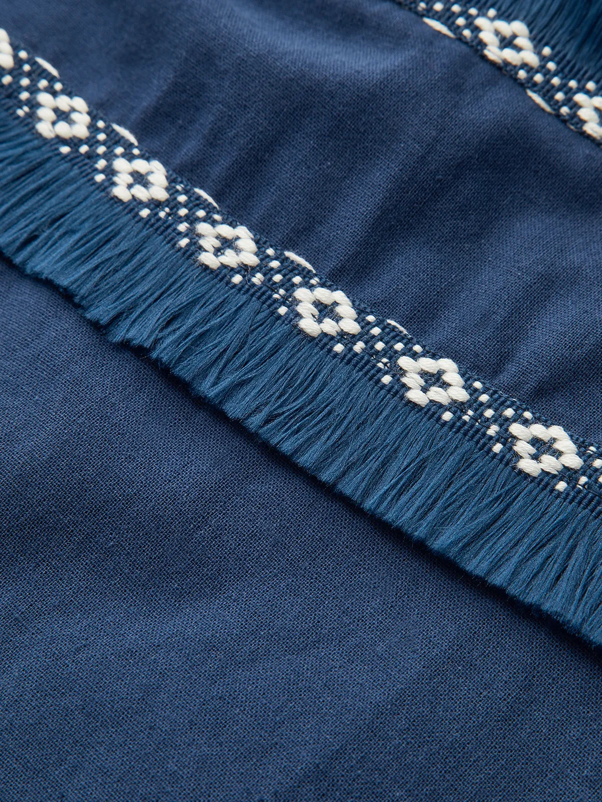 Tassel V-Neck Sleeveless Zipper Long Dress sold by COMMENSE product image thumbnail 3