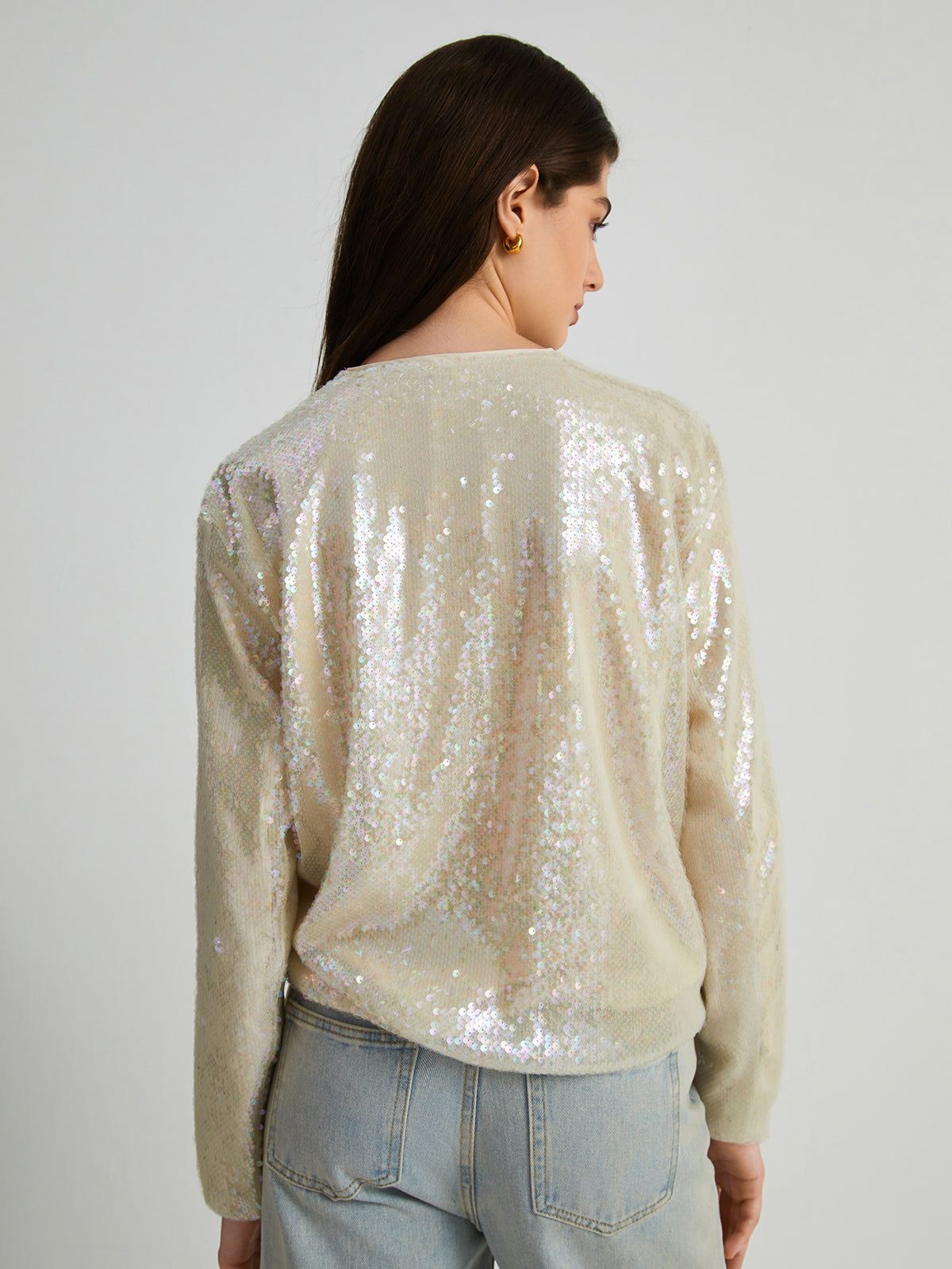 Sequined Jacket sold by COMMENSE product image thumbnail 5