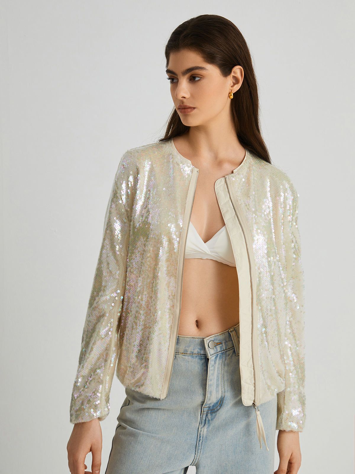 Sequined Jacket sold by COMMENSE product image thumbnail 3