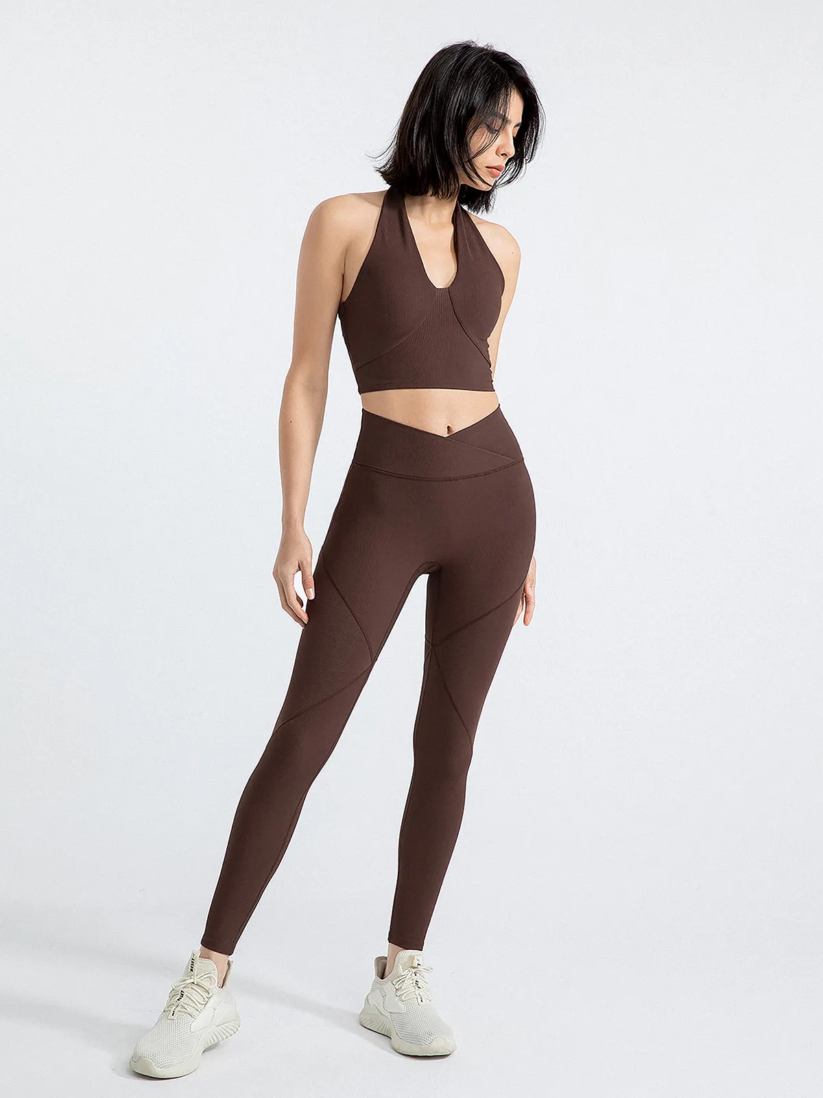 Halter Cropped Tank Top sold by COMMENSE product image thumbnail 3