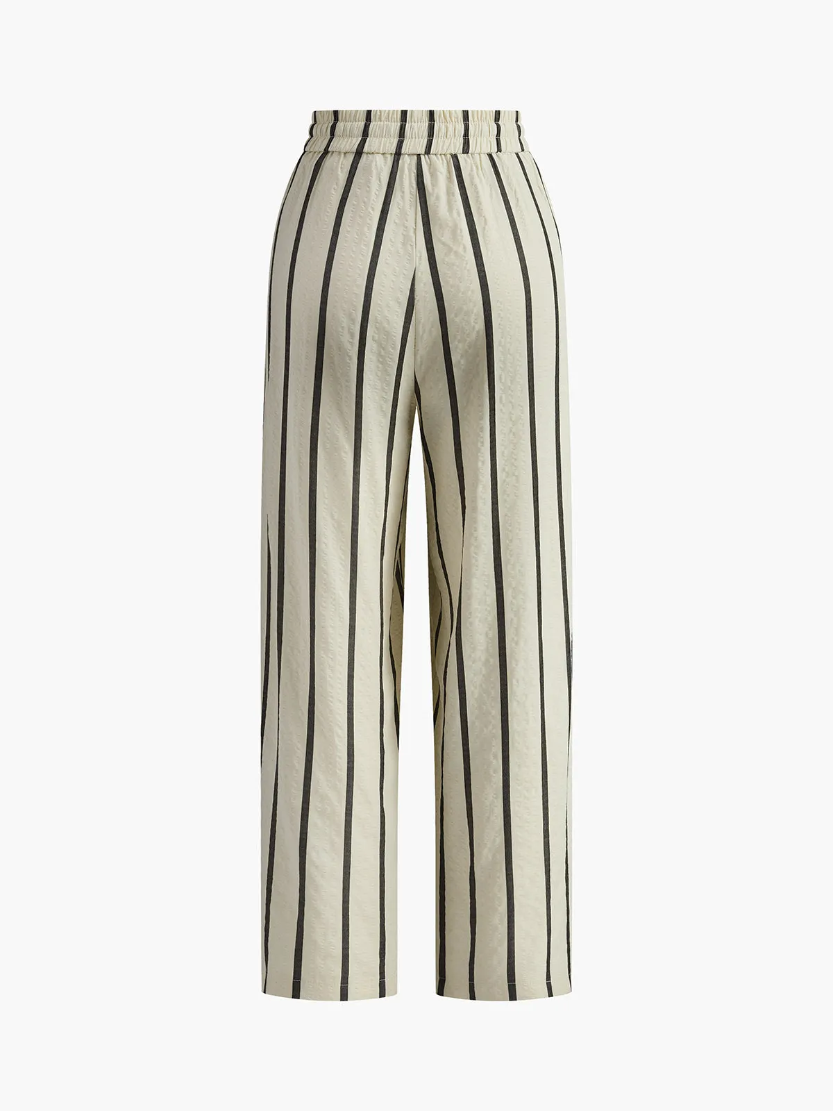 Leisure Striped Long Pants sold by COMMENSE product image thumbnail 3