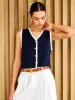 Plain Cold Shoulder Loose Sweater sold by COMMENSE