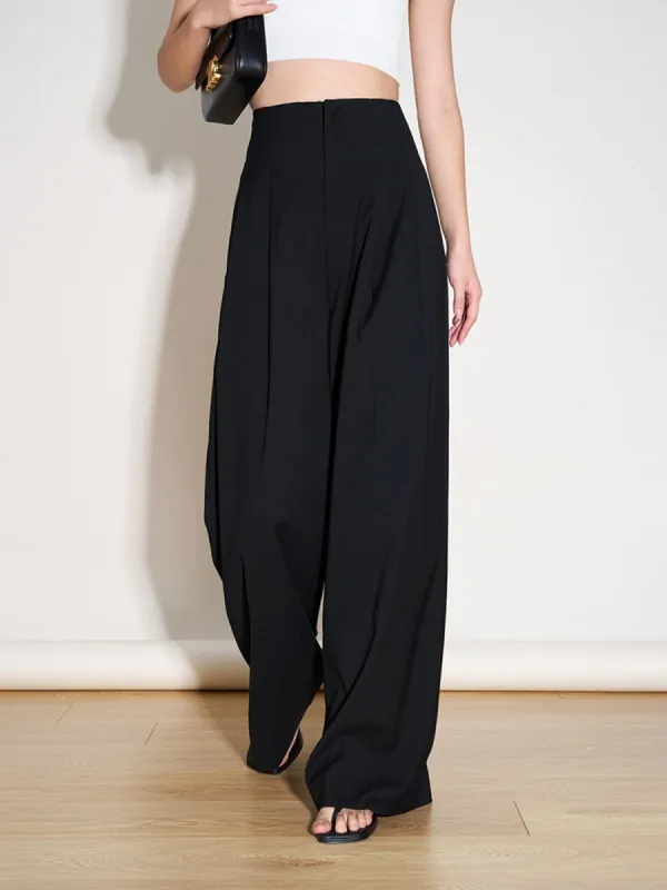 Effortless Flowy Wide Leg Dress Pants sold by COMMENSE