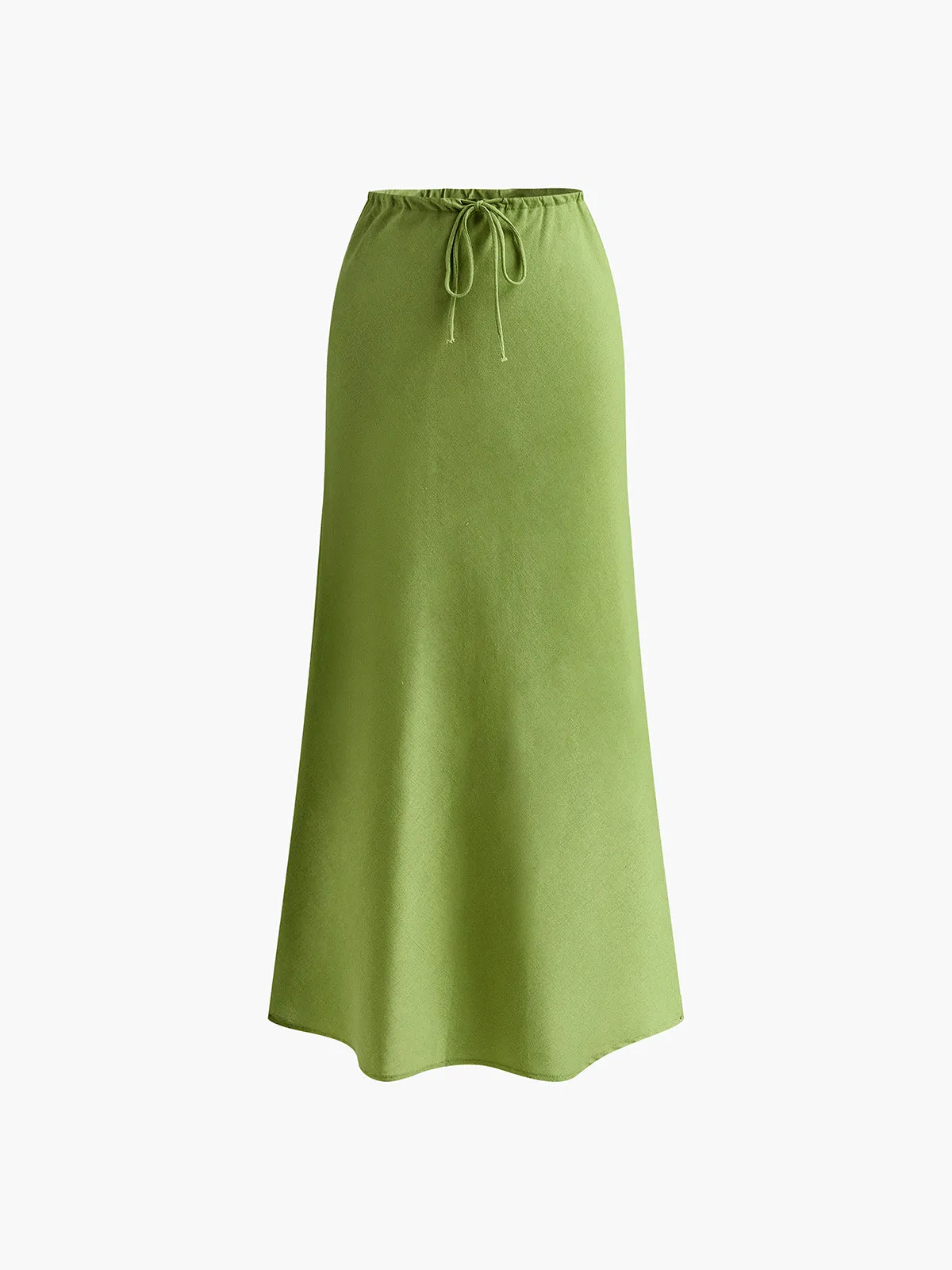 Drawstring Piping Fishtail Skirt Set sold by COMMENSE product image thumbnail 2