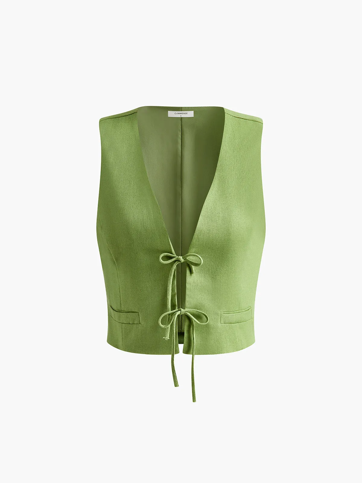 Drawstring Piping Fishtail Skirt Set sold by COMMENSE product image thumbnail 3