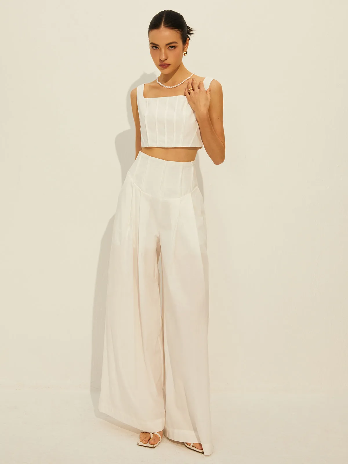 Pockets Zipper Pants Set sold by COMMENSE product image thumbnail 5