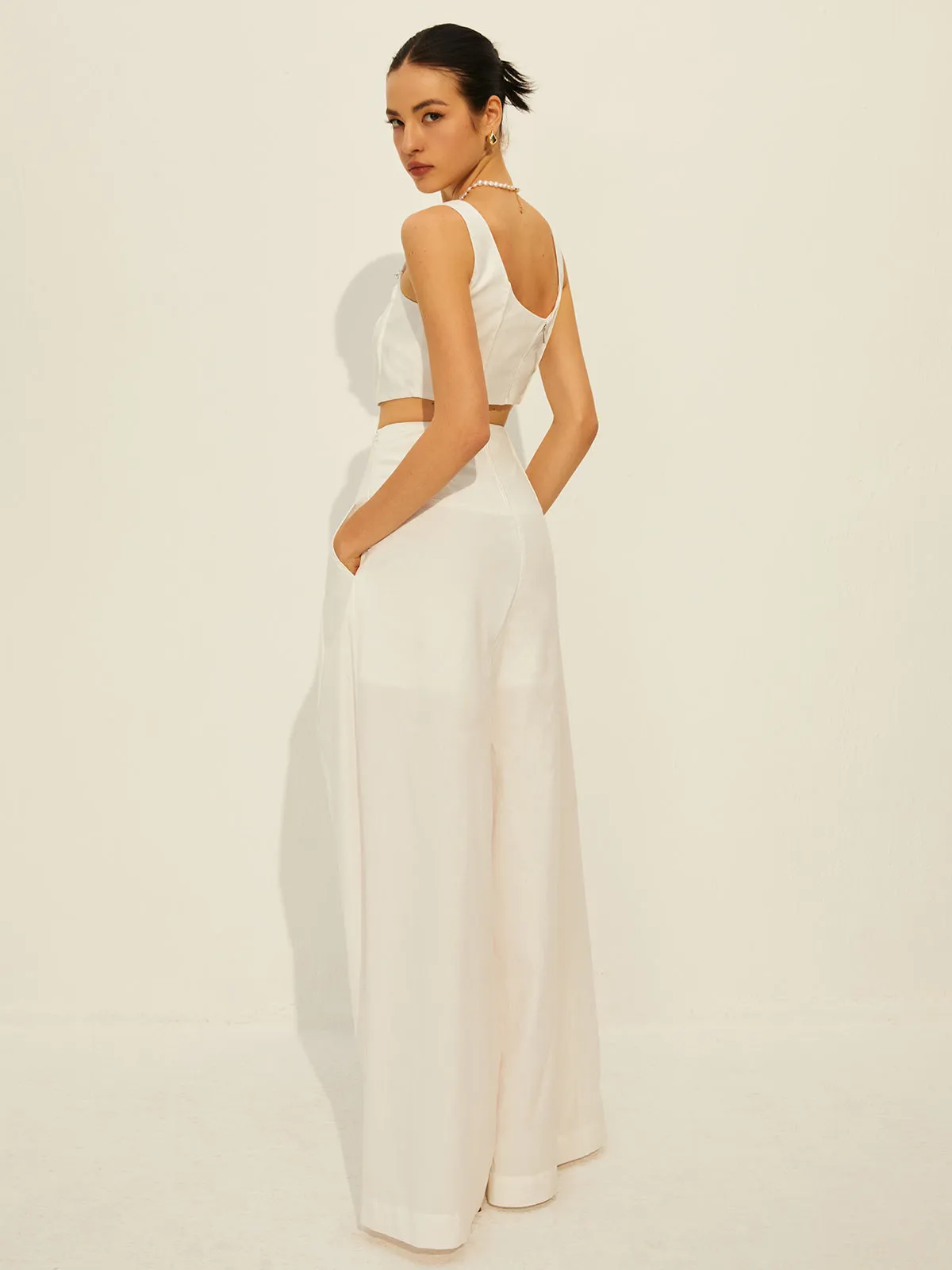 Pockets Zipper Pants Set sold by COMMENSE product image thumbnail 2