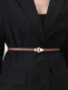 Hook Buckle Skinny Belt sold by COMMENSE
