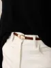 Hook Buckle Skinny Belt sold by COMMENSE
