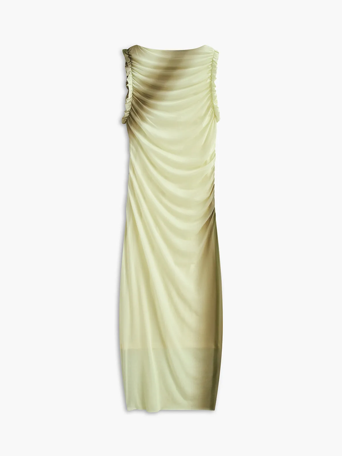 Double Layer Tulle Printed Dress sold by COMMENSE product image thumbnail 4