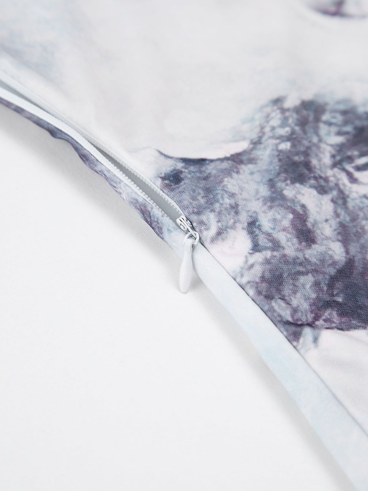 Tie Dye Cowl Neck Zippered Midi Dress sold by COMMENSE product image thumbnail 4