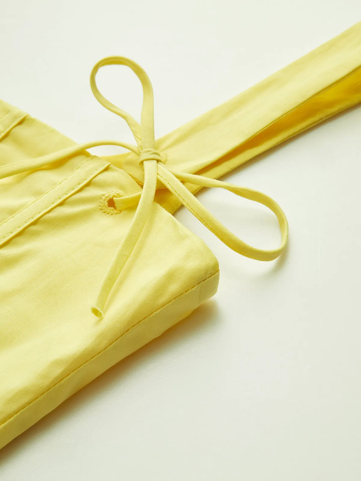 Tight Bow Strap Corset Top sold by COMMENSE product image thumbnail 4