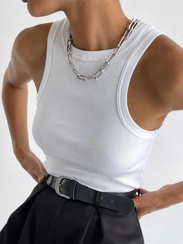 Ellis Crop Tank Top sold by COMMENSE