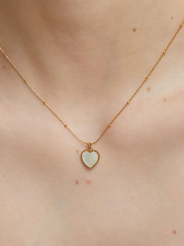 Ari Heart Pendant Necklace sold by COMMENSE