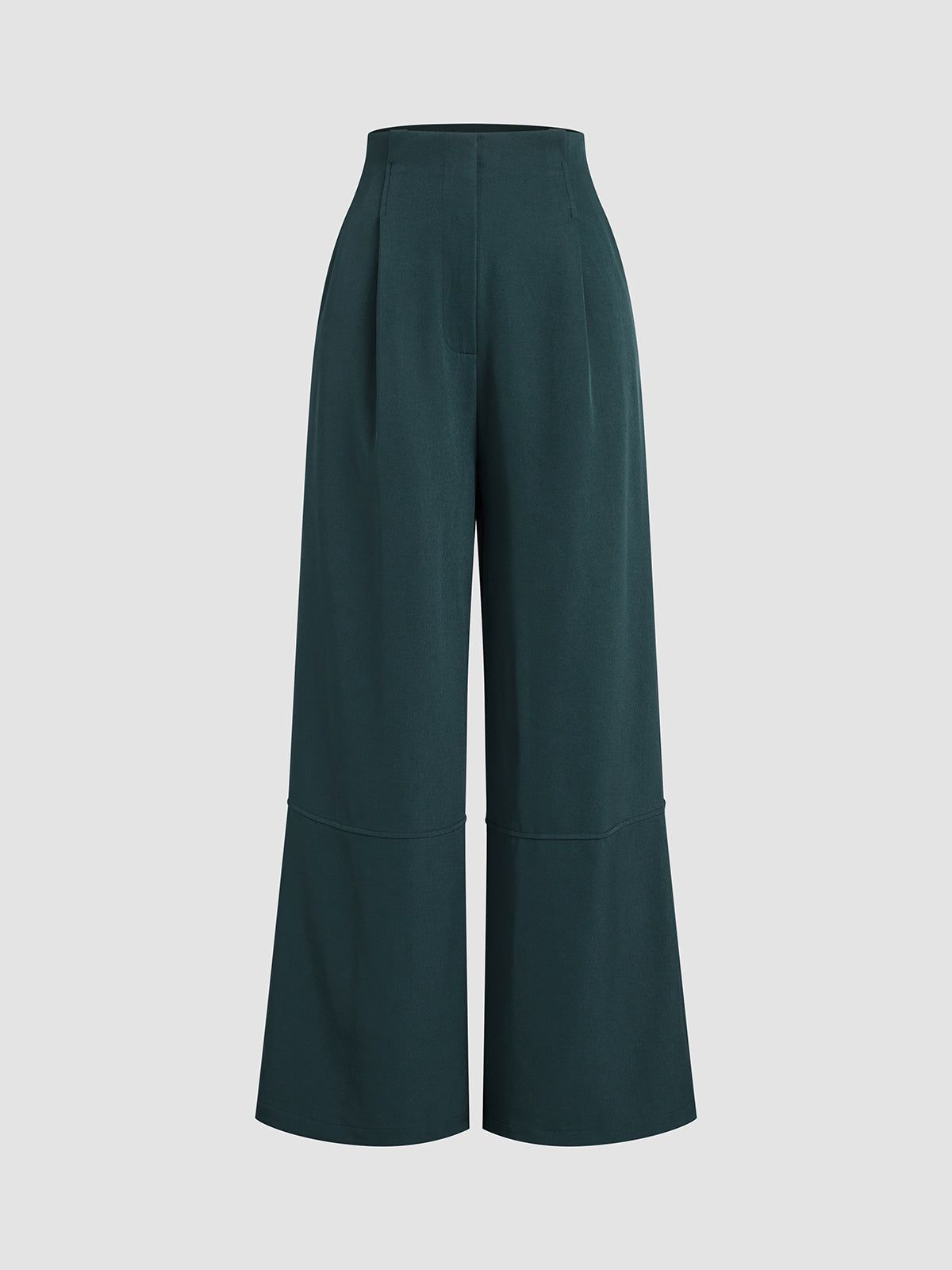 Vintage Pockets Pleated Wide Leg Pants sold by COMMENSE