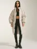 Long Hooded Puffer Parka Coat sold by COMMENSE