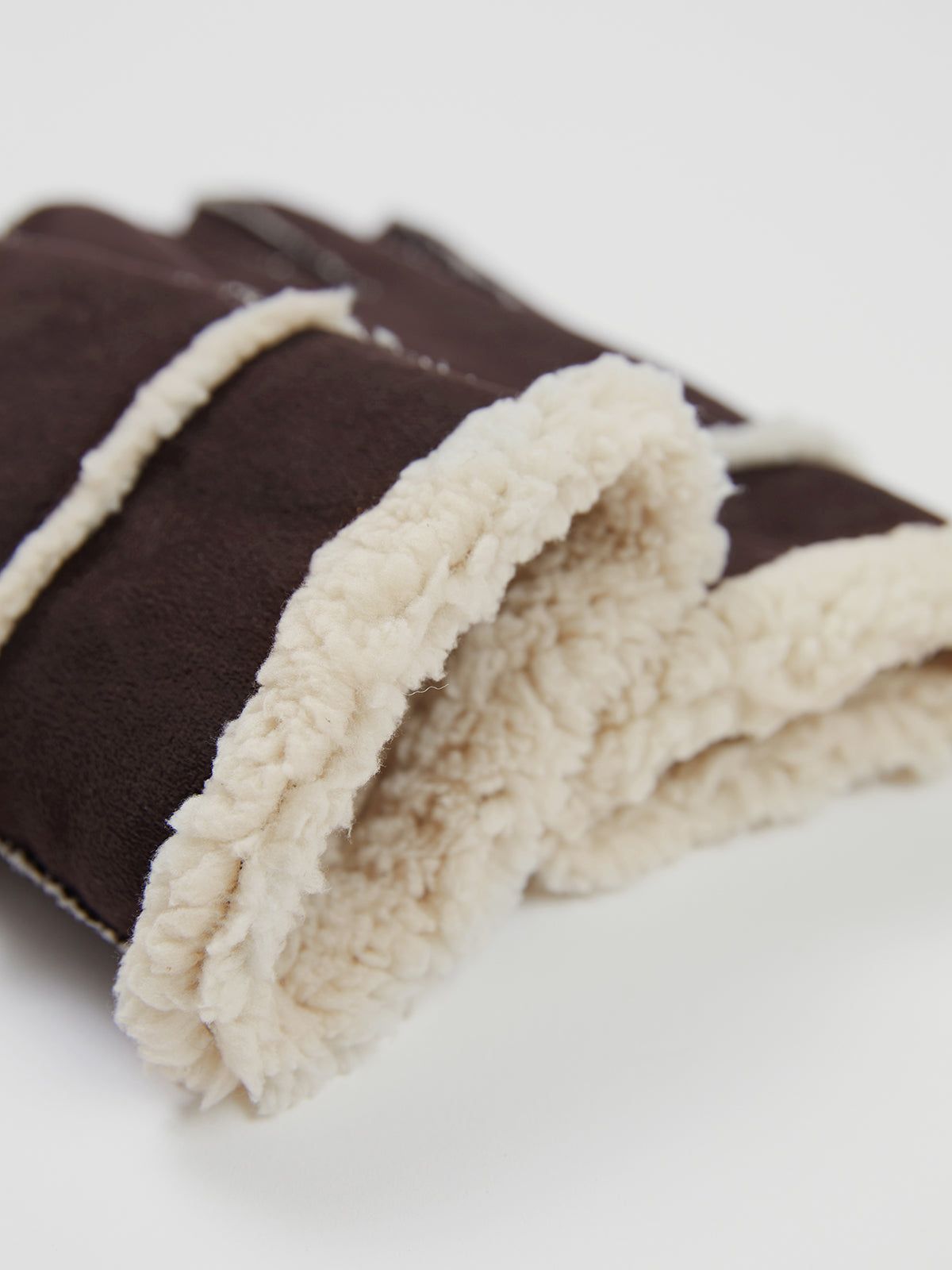 Shearling Leather Gloves sold by COMMENSE product image thumbnail 3