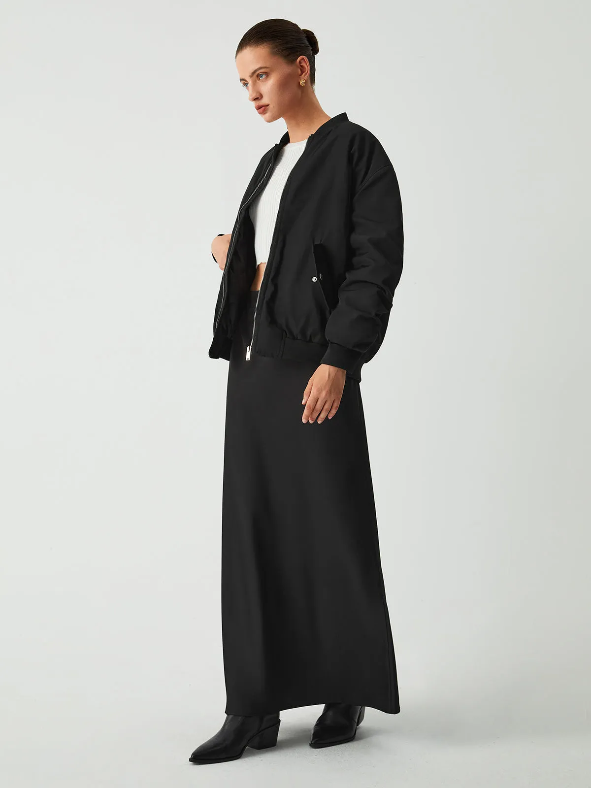 Eyes On Me Bomber Jacket sold by COMMENSE product image thumbnail 5