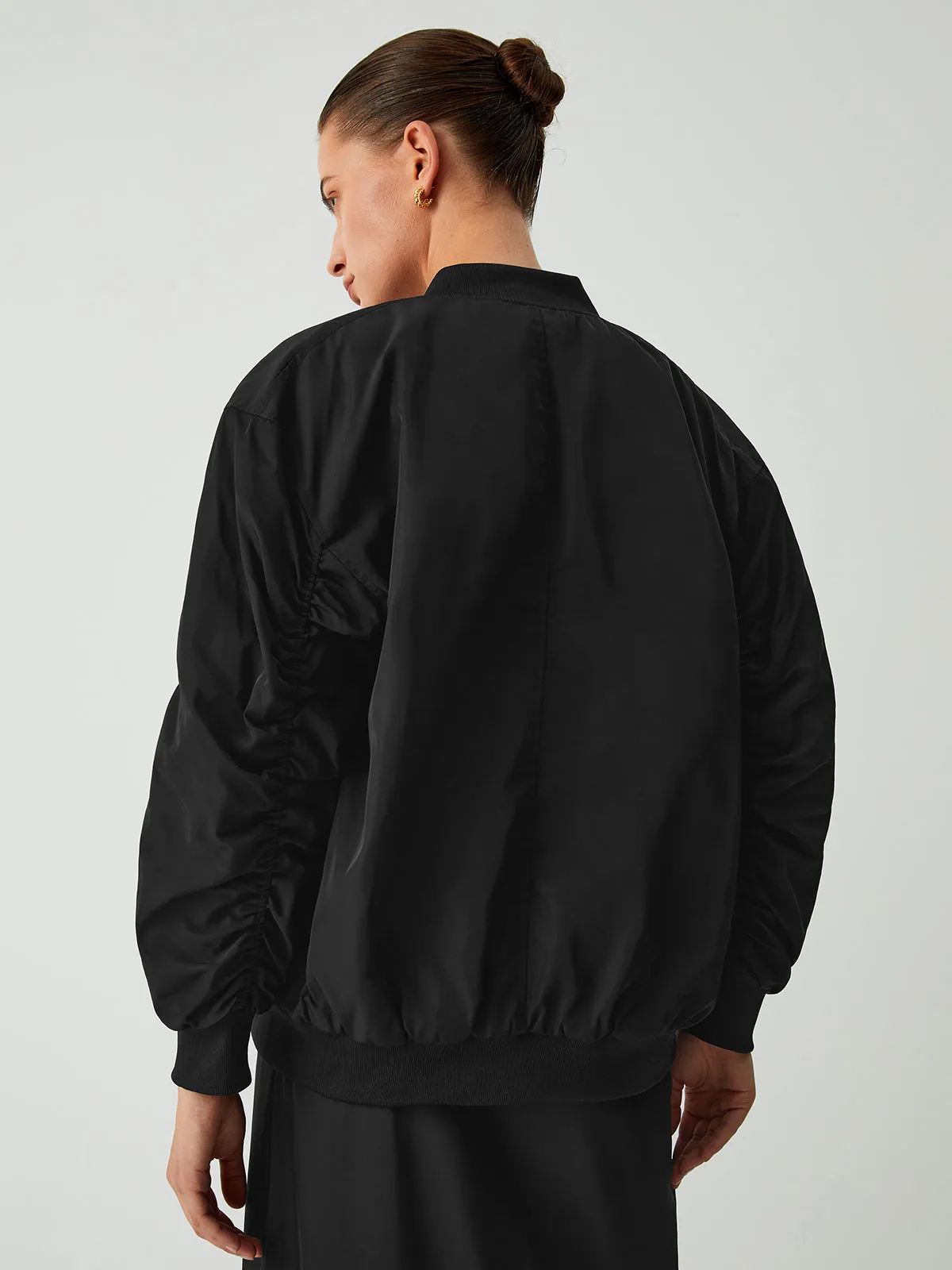 Eyes On Me Bomber Jacket sold by COMMENSE product image thumbnail 2