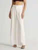 High Waisted Wide Leg Linen Pants sold by COMMENSE