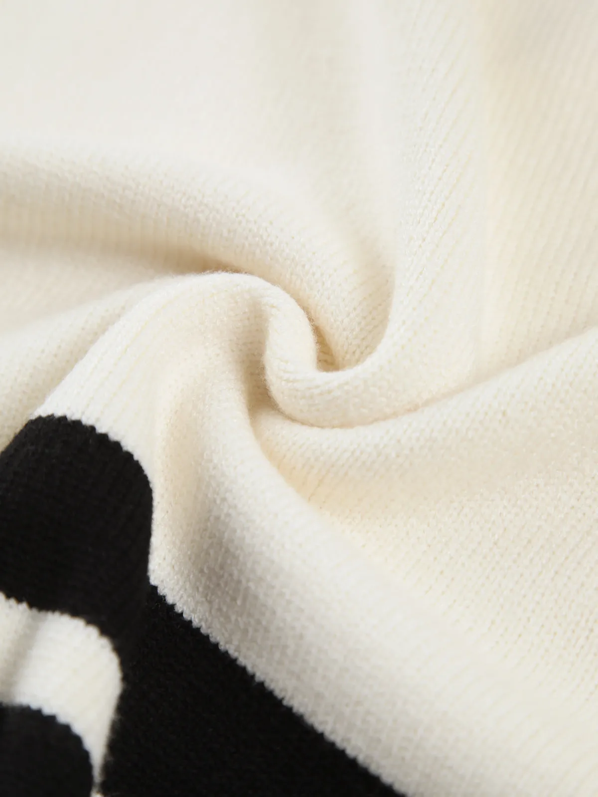 Miss Paris Mock Neck Stripe Sweater sold by COMMENSE product image thumbnail 5