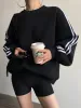 Oversized Panel Sweatshirt sold by COMMENSE