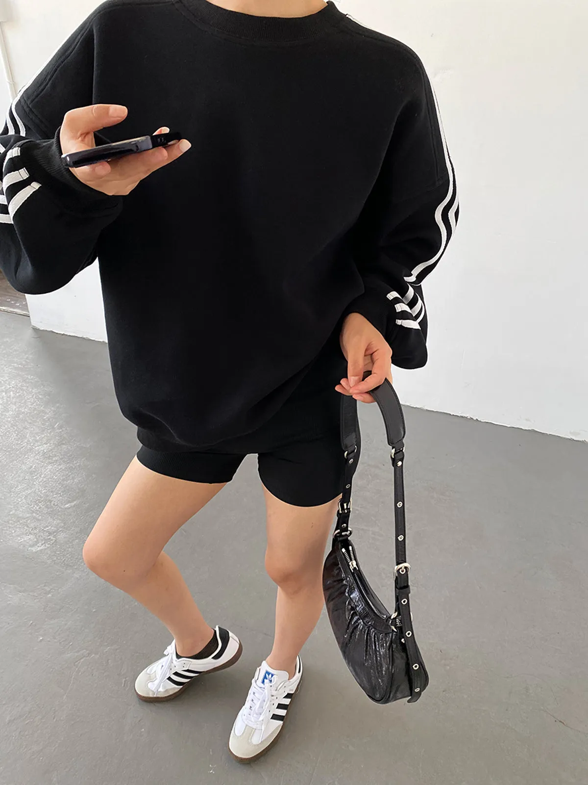 Oversized Panel Sweatshirt sold by COMMENSE product image thumbnail 3
