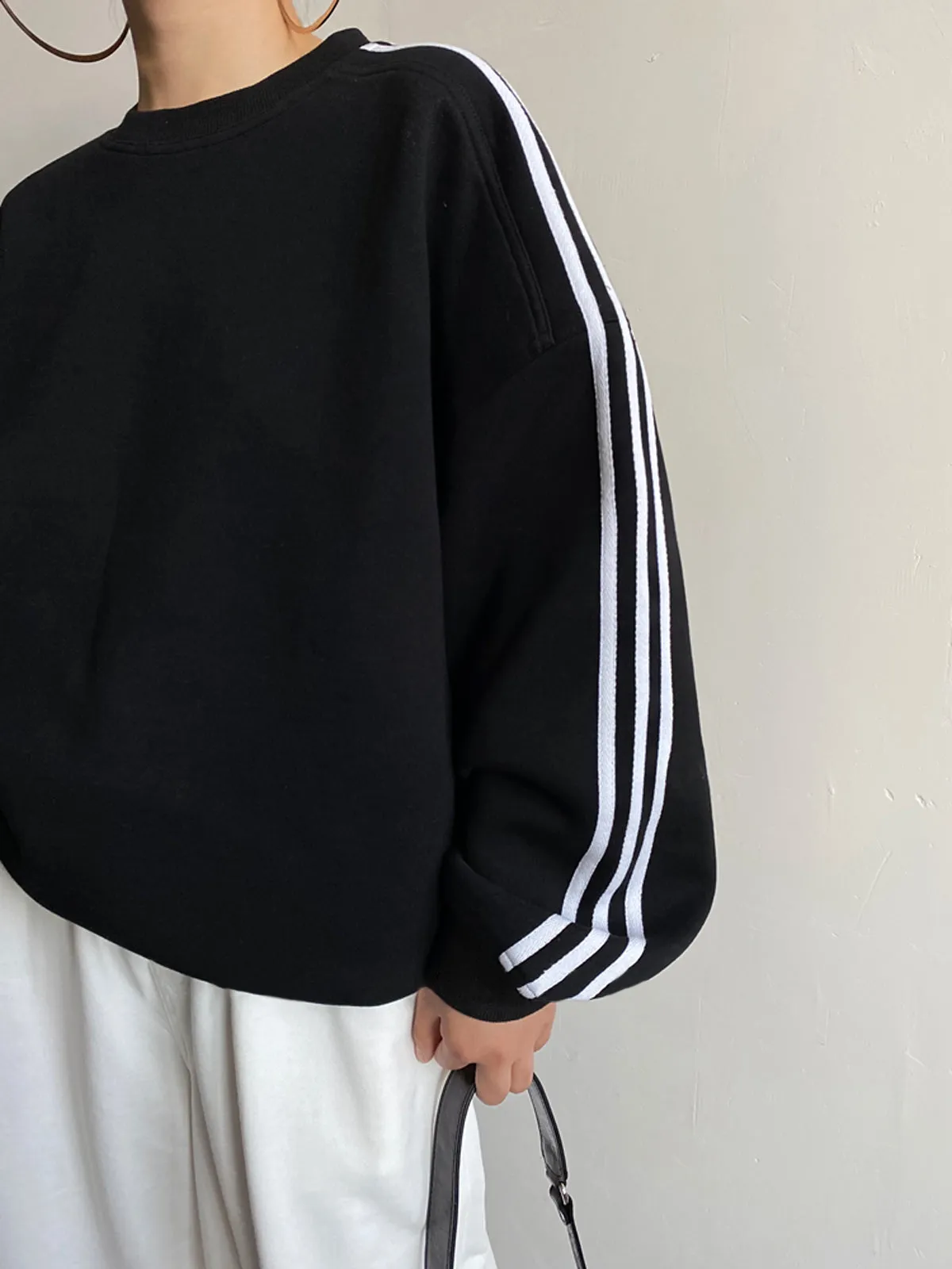 Oversized Panel Sweatshirt sold by COMMENSE product image thumbnail 4