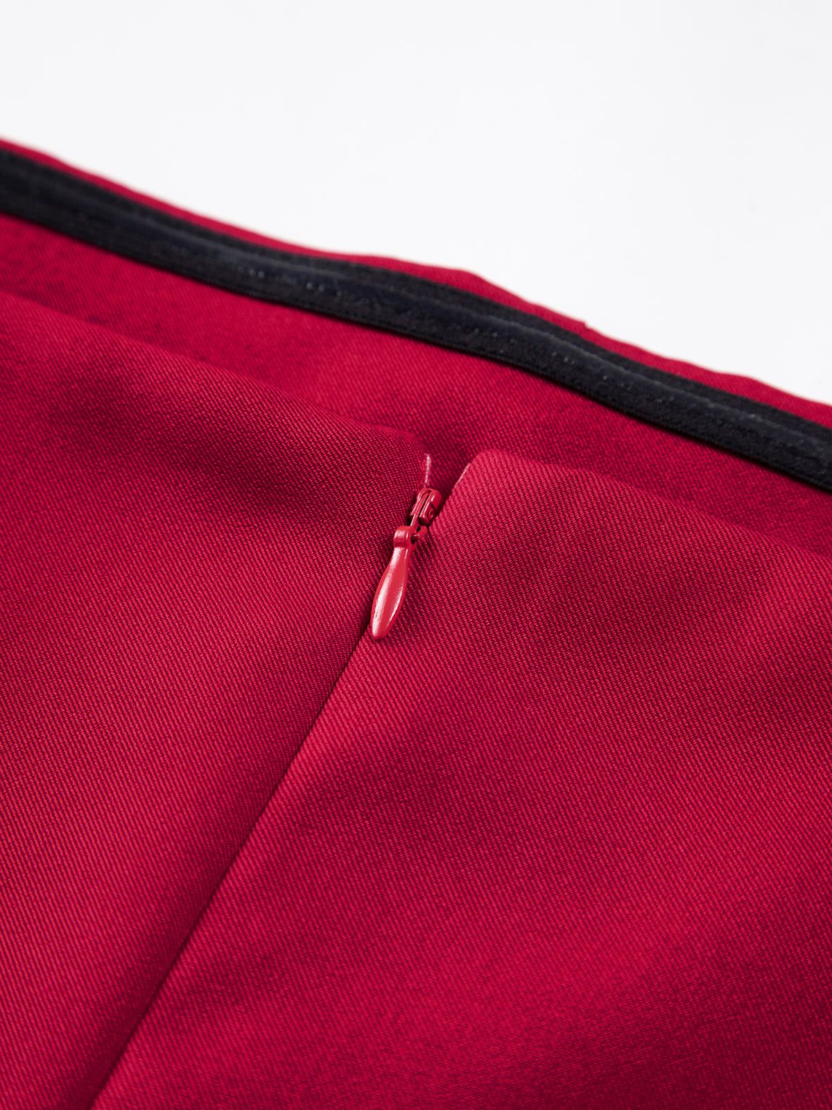 Barcelona Zippered Tube Midi Dress sold by COMMENSE product image thumbnail 5