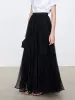 Multiple Layers Mesh Maxi Skirt sold by COMMENSE