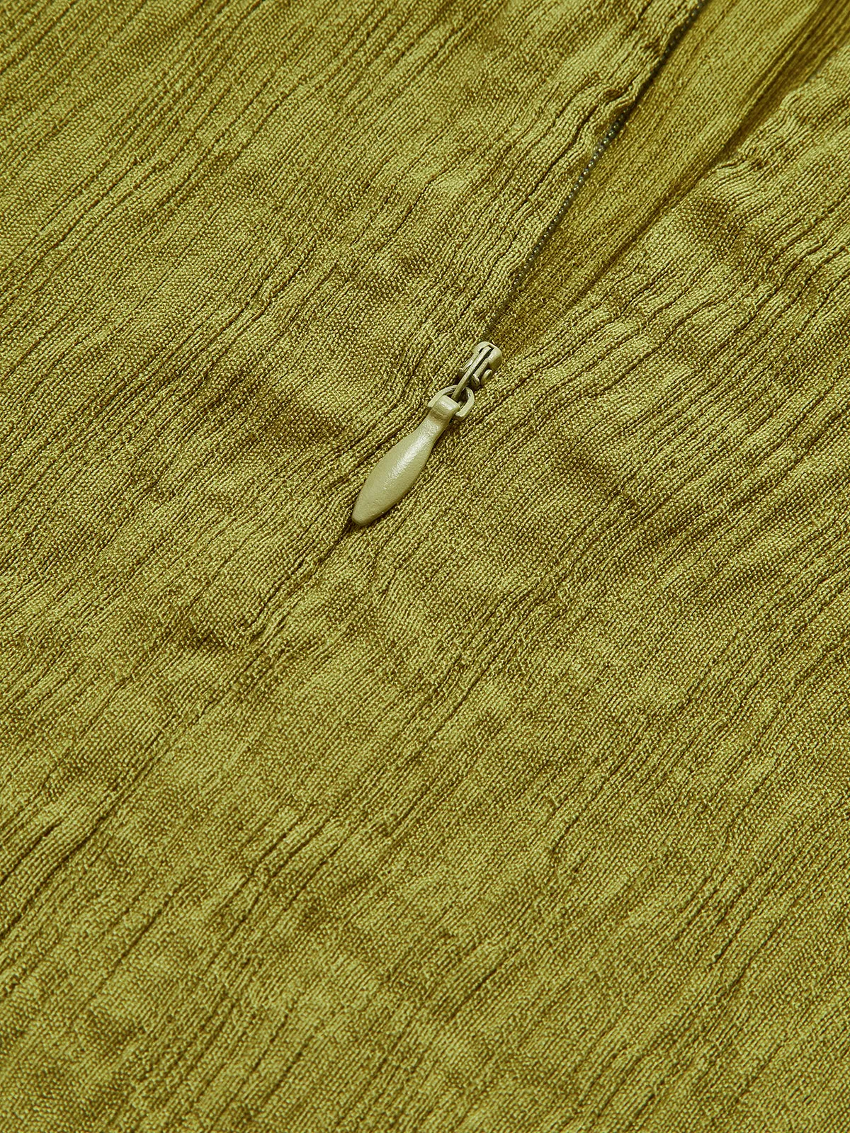 Knotted Zipper Tank Midi Dress sold by COMMENSE product image thumbnail 4