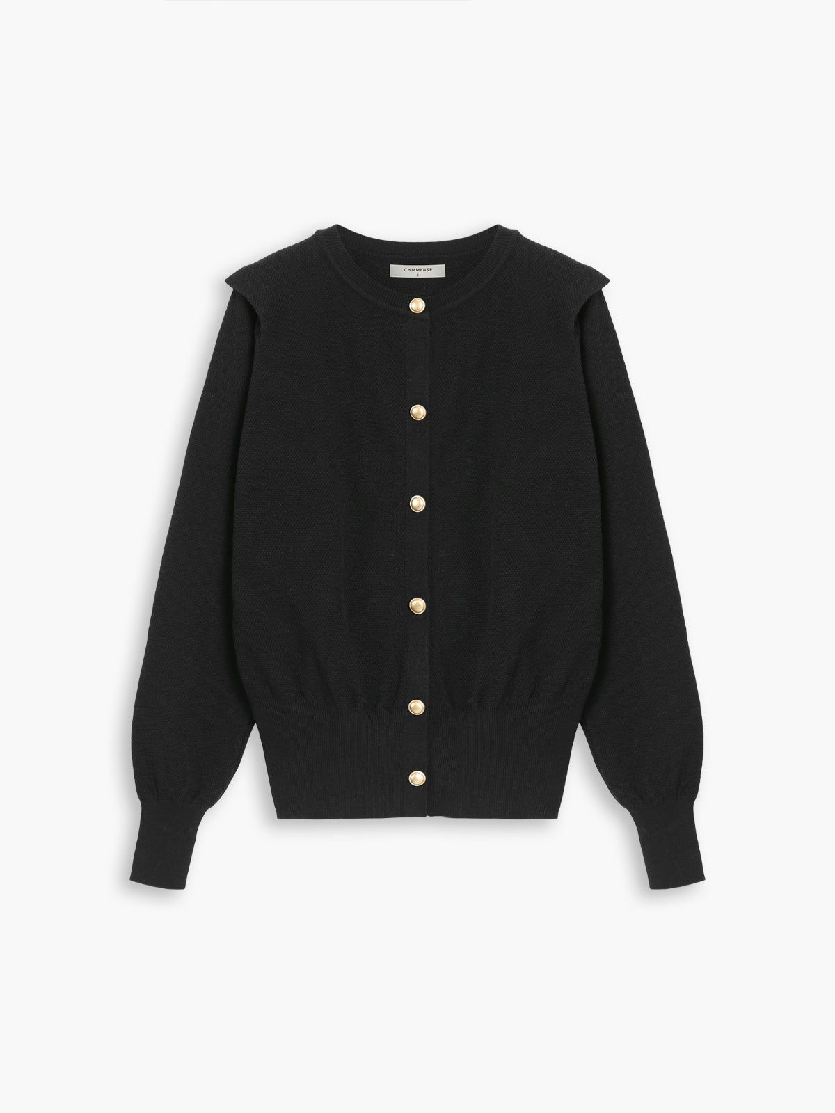Viintage Button Chunky Knit Cardigan sold by COMMENSE