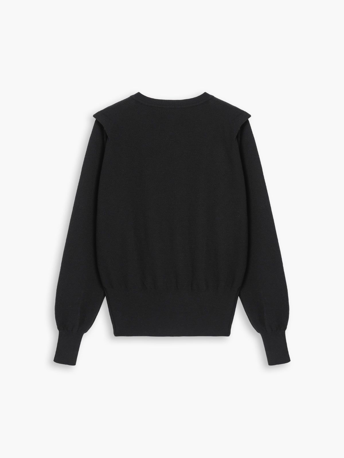 Viintage Button Chunky Knit Cardigan sold by COMMENSE product image thumbnail 2