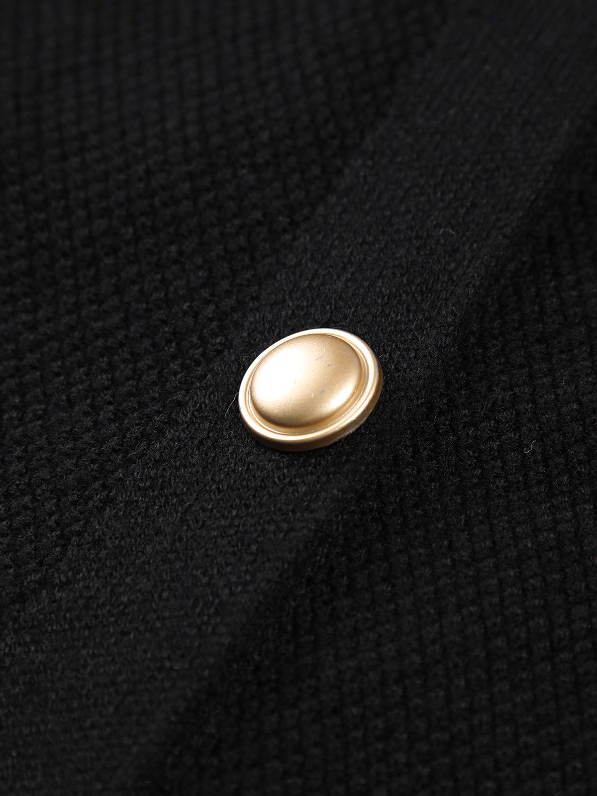 Viintage Button Chunky Knit Cardigan sold by COMMENSE product image thumbnail 3