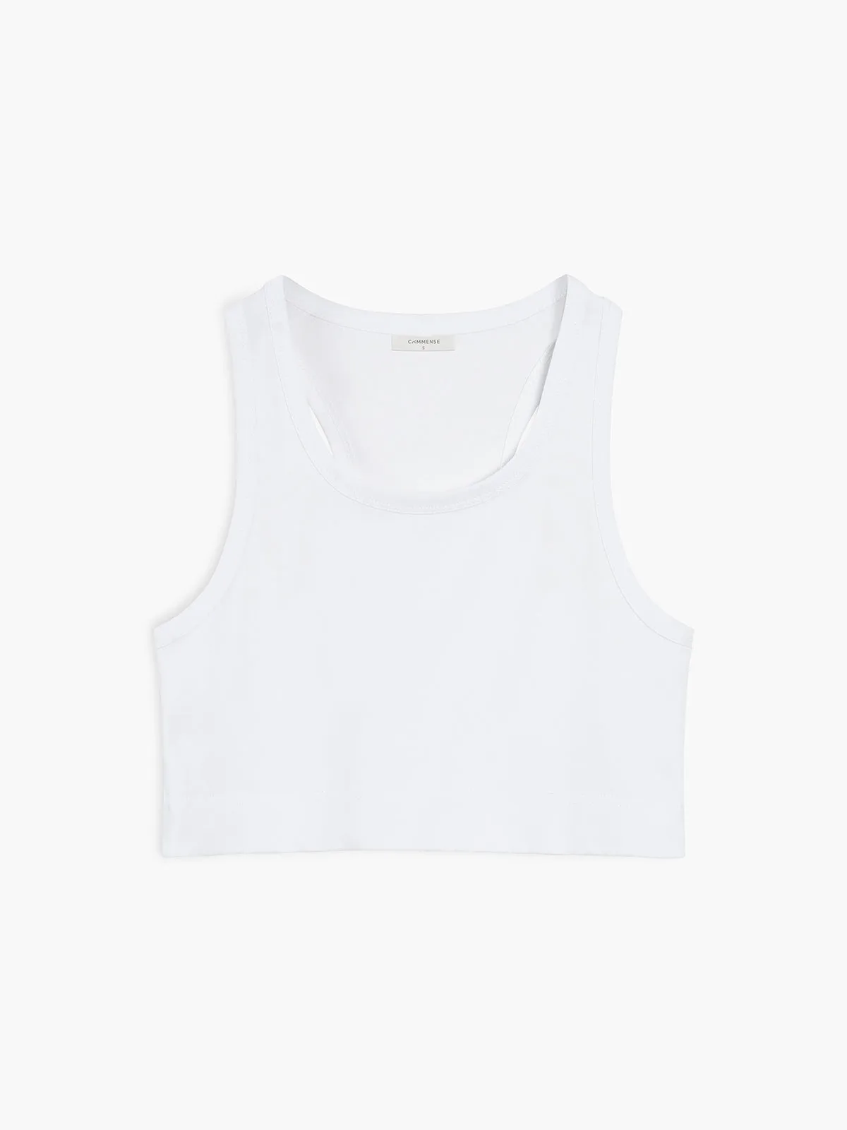 Cotton Blends Cropped Strappy Top sold by COMMENSE product image thumbnail 5