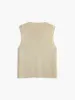 Button Pockets Sweater Vest sold by COMMENSE