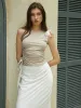Bow Decor Sleeveless Tank Top sold by COMMENSE