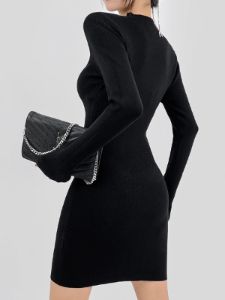 Midnight Secrets Mesh Short Dress sold by COMMENSE