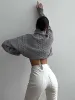 Cable Knit Turtleneck Oversized Sweater sold by COMMENSE