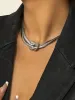 Snake Shape Knotted Necklace sold by COMMENSE