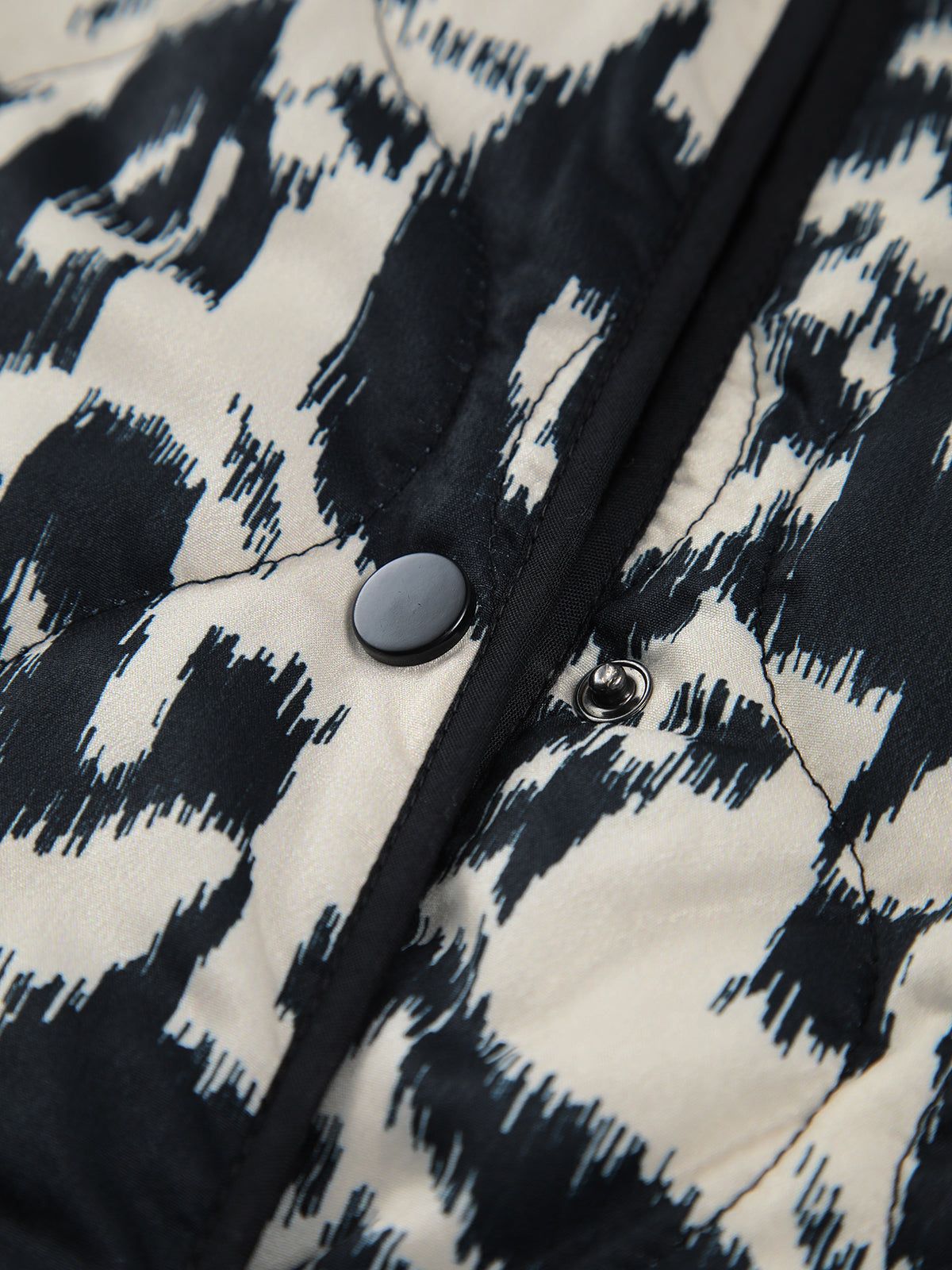 Leisure Tie Dye Quilted Coat sold by COMMENSE product image thumbnail 4