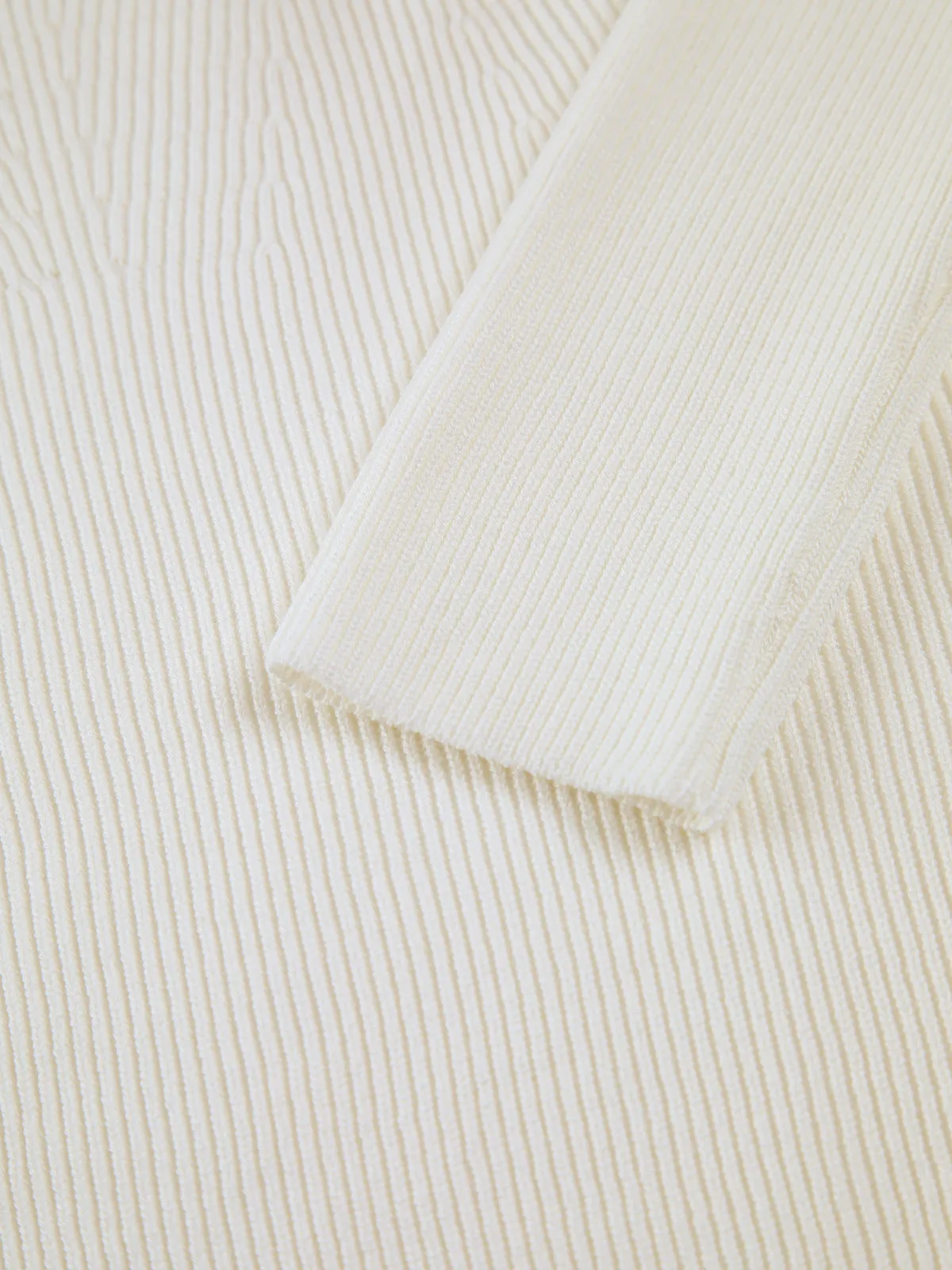 Sweetheart Long Sleeve Knit Top sold by COMMENSE product image thumbnail 3