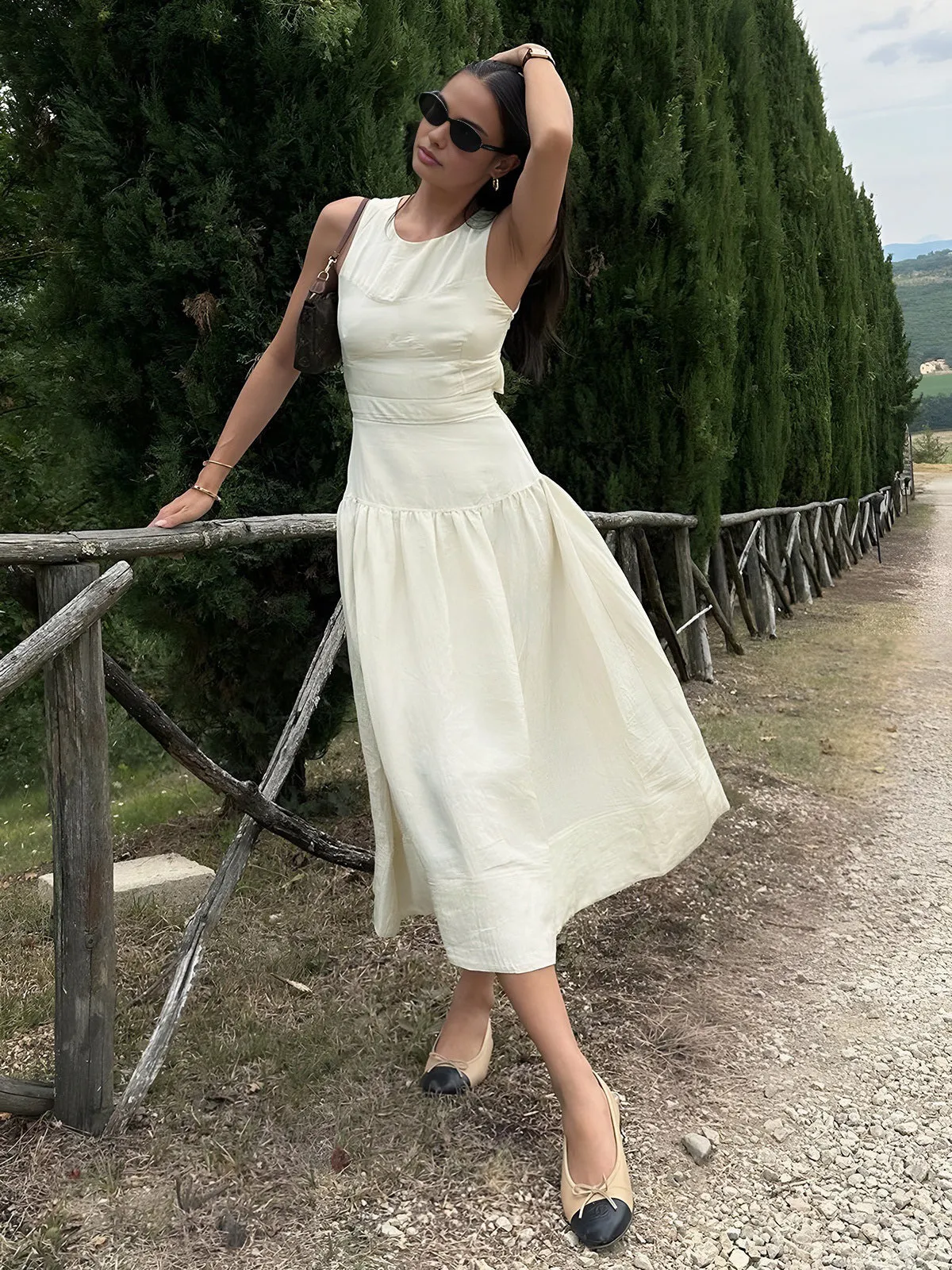 Minimalism Tank Midi Dress sold by COMMENSE