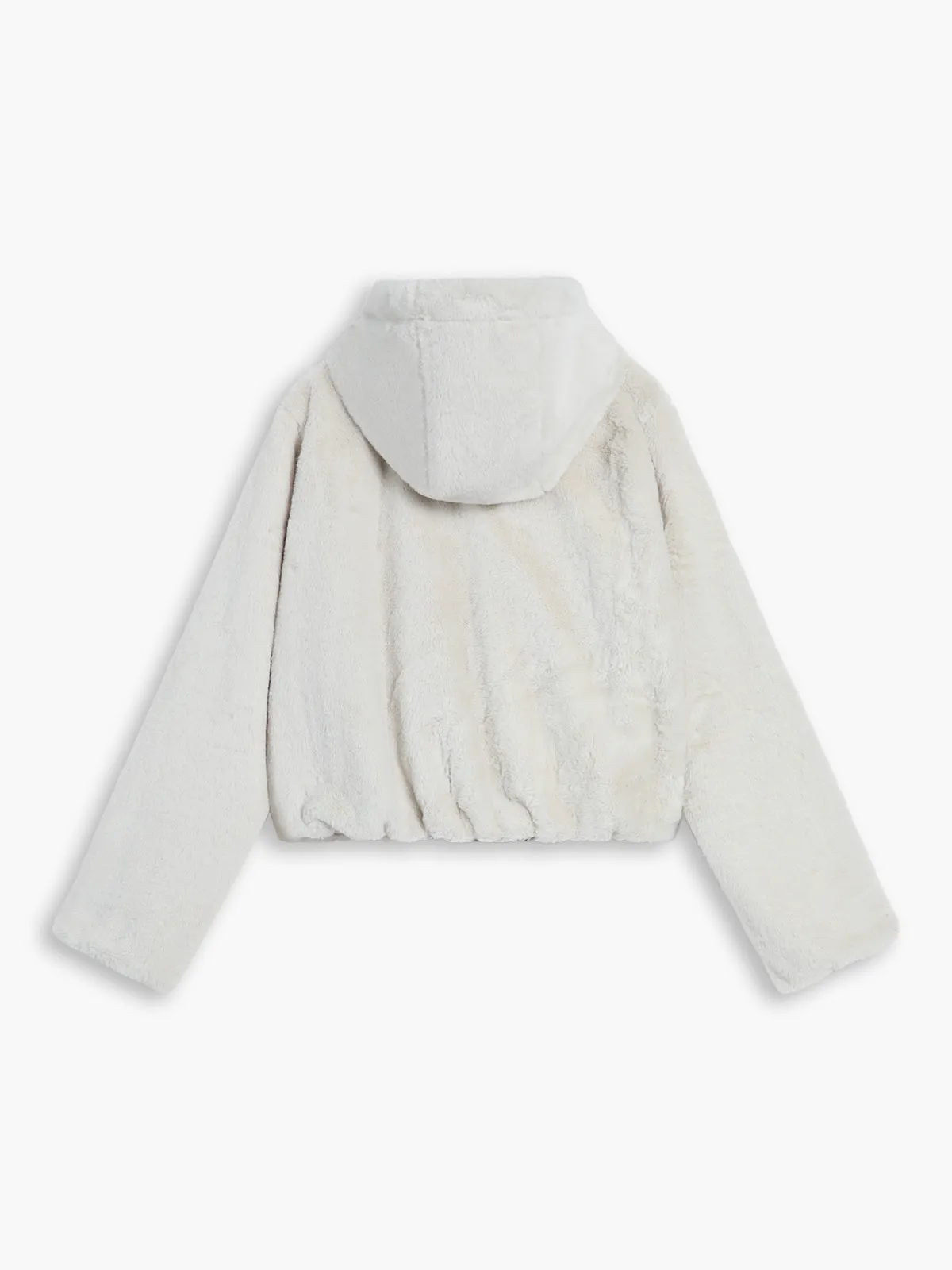 Terry Fleece Hooded Jacket sold by COMMENSE product image thumbnail 2
