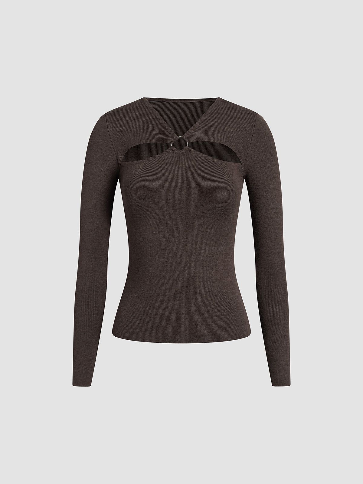 Petals Ring Long Sleeve Shirt sold by COMMENSE product image thumbnail 4