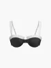 Contrast Underwire Bikini Set sold by COMMENSE